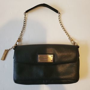 DKNY Donna Karan new york Black Leather Purse